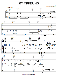 My Offering von Nichole Nordeman (Download) 