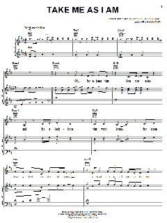 Take Me As I Am von Mark Hammond (Download) 