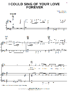 I Could Sing Of Your Love Forever von Martin Smith (Download) 