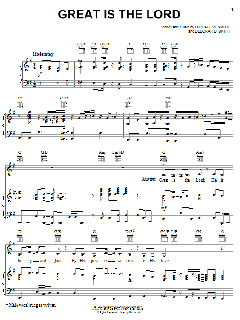 Great Is The Lord von The Martins (Download) 