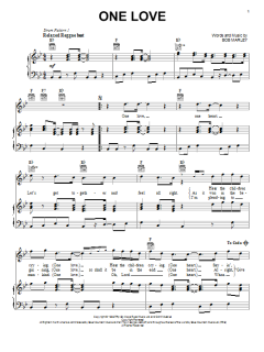 One Love von Bob Marley (Download) 