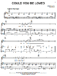 Could You Be Loved von Bob Marley (Download) 