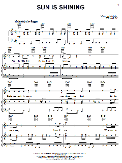 Sun Is Shining von Bob Marley (Download) 