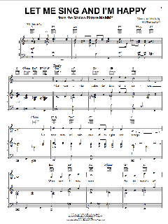 Let Me Sing And I'm Happy von Irving Berlin (Download) 
