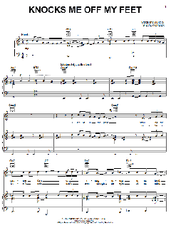 Knocks Me Off My Feet von Stevie Wonder (Download) 