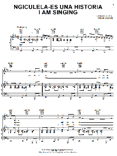 Ngiculela-Es Una Historia I Am Singing von Stevie Wonder (Download) 