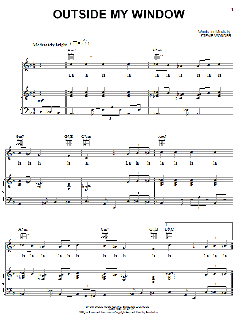 Outside My Window von Stevie Wonder (Download) 