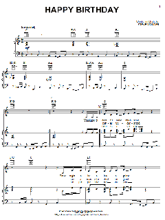 Happy Birthday von Stevie Wonder (Download) 