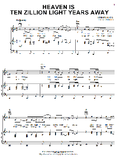 Heaven Is Ten Zillion Light Years Away von Stevie Wonder (Download) 