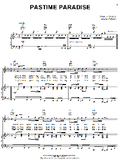 Pastime Paradise von Stevie Wonder (Download) 