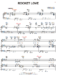 Rocket Love von Stevie Wonder (Download) 