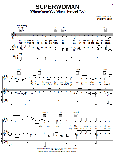 Superwoman (Where Were You When I Needed You) von Stevie Wonder (Download) 