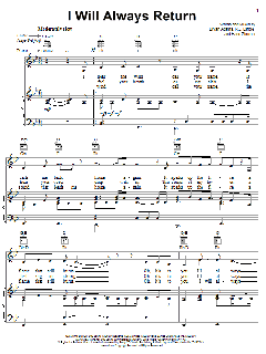 I Will Always Return von Bryan Adams (Download) 