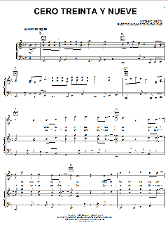 Cero Treinta Y Nueve von Gilberto Alejandro Duran Diaz (Download) 