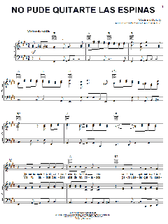No Pude Quitarte Las Espinas von Alberto "Tico" Mercado Suárez (Download) 