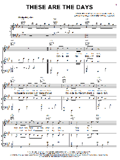 These Are The Days von O-Town (Download) 