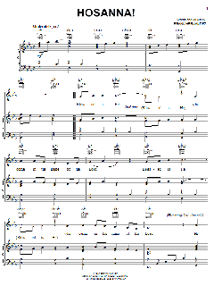 Hosanna! von Frank Hernandez (Download) 