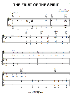 The Fruit Of The Spirit von Frank Hernandez (Download) 