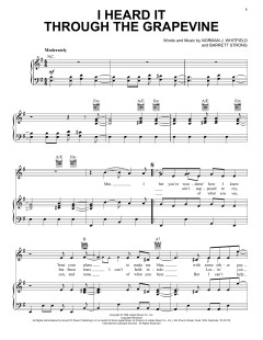 I Heard It Through The Grapevine von Marvin Gaye (Download) 