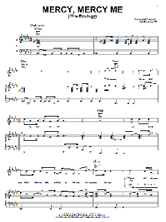 Mercy, Mercy Me (The Ecology) von Marvin Gaye (Download) 