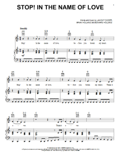 Stop! In The Name Of Love von The Supremes (Download) 