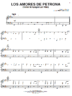 Los Amores De Petrona (Como Se Apagan Las Velas) von Julian Perez Carvajalino (Download) 