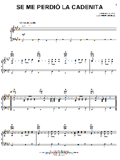 Se Me Perdió La Cadenita von Luis Pérez Cedrón (Download) 