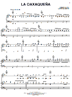 La Oaxaquena von Luiz Perez Cedron (Download) 