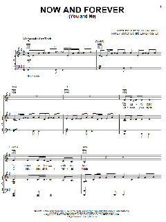 Now And Forever (You And Me) von Randy Goodrum (Download) 