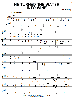 He Turned The Water Into Wine von Johnny Cash (Download) 