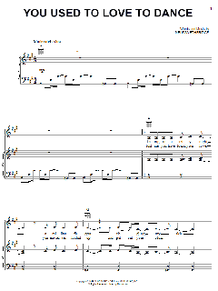 You Used To Love To Dance von Melissa Etheridge (Download) 