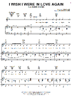 I Wish I Were In Love Again von Lorenz Hart (Download) 