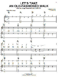 Let's Take An Old-Fashioned Walk von Irving Berlin (Download) 