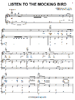 Listen To The Mocking Bird von Alice Hawthorne (Download) 