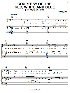 Courtesy Of The Red, White And Blue von Toby Keith (Download) 