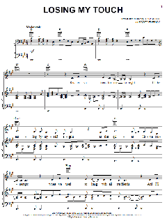 Losing My Touch von Toby Keith (Download) 