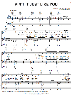 Ain't It Just Like You von Toby Keith (Download) 