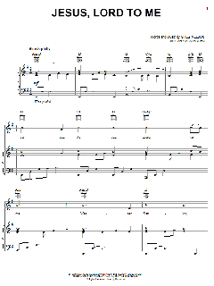 Jesus, Lord To Me von Greg Nelson (Download) 