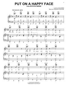 Put On A Happy Face von Lee Adams (Download) 