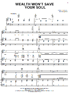 Wealth Won't Save Your Soul von Hank Williams (Download) 