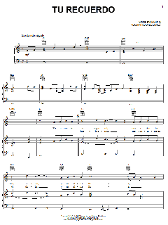Tu Recuerdo von Vladimir Dotel Lopez (Download) 