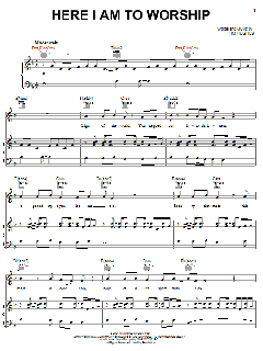 Here I Am To Worship von Tim Hughes (Download) 