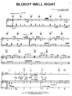 Bloody Well Right von Supertramp (Download) 