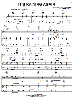 It's Raining Again von Supertramp (Download) 