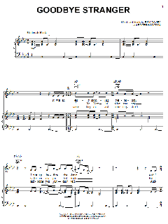 Goodbye Stranger von Supertramp (Download) 