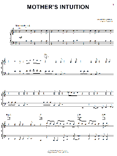 Mother's Intuition von Carly Simon (Download) 