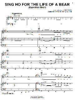 Sing Ho For The Life Of A Bear von Carly Simon (Download) 