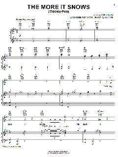 The More It Snows (Tiddely-Pom) von Carly Simon (Download) 
