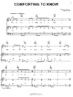 Comforting To Know von Carly Simon (Download) 