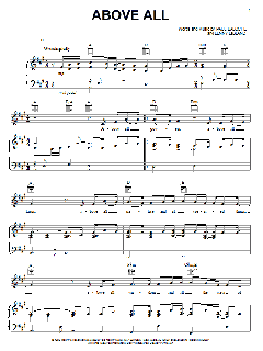 Above All von Paul Baloche (Download) 